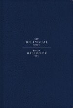 NVI/NIV TR 2022 Bilingual Bible, Leathersoft, Azul Añil