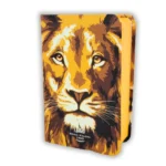 Biblia Mini Bolsillo RV1960, Tapa Flexible León de Judá, Naranja