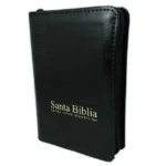 Biblia de Bolsillo con Cierre RV1960, Imi. Piel Negro con Indice
